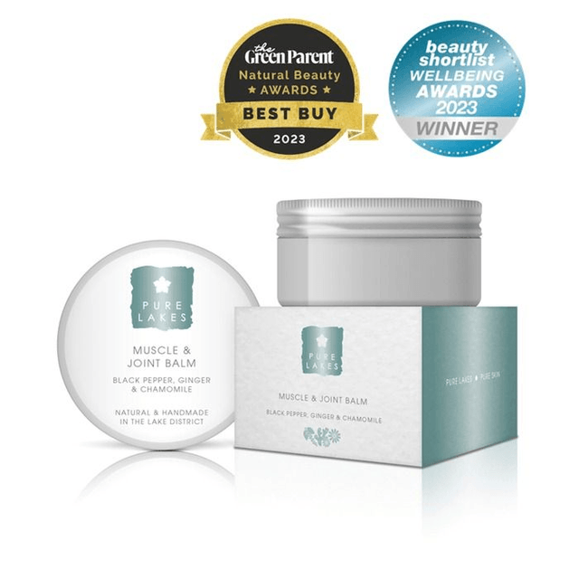 Muscle & Joint Balm - Black Pepper, Ginger & Chamomile 80ml