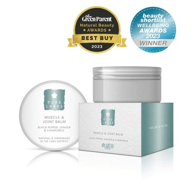 Muscle &amp; Joint Balm - Black Pepper, Ginger &amp; Chamomile 80ml